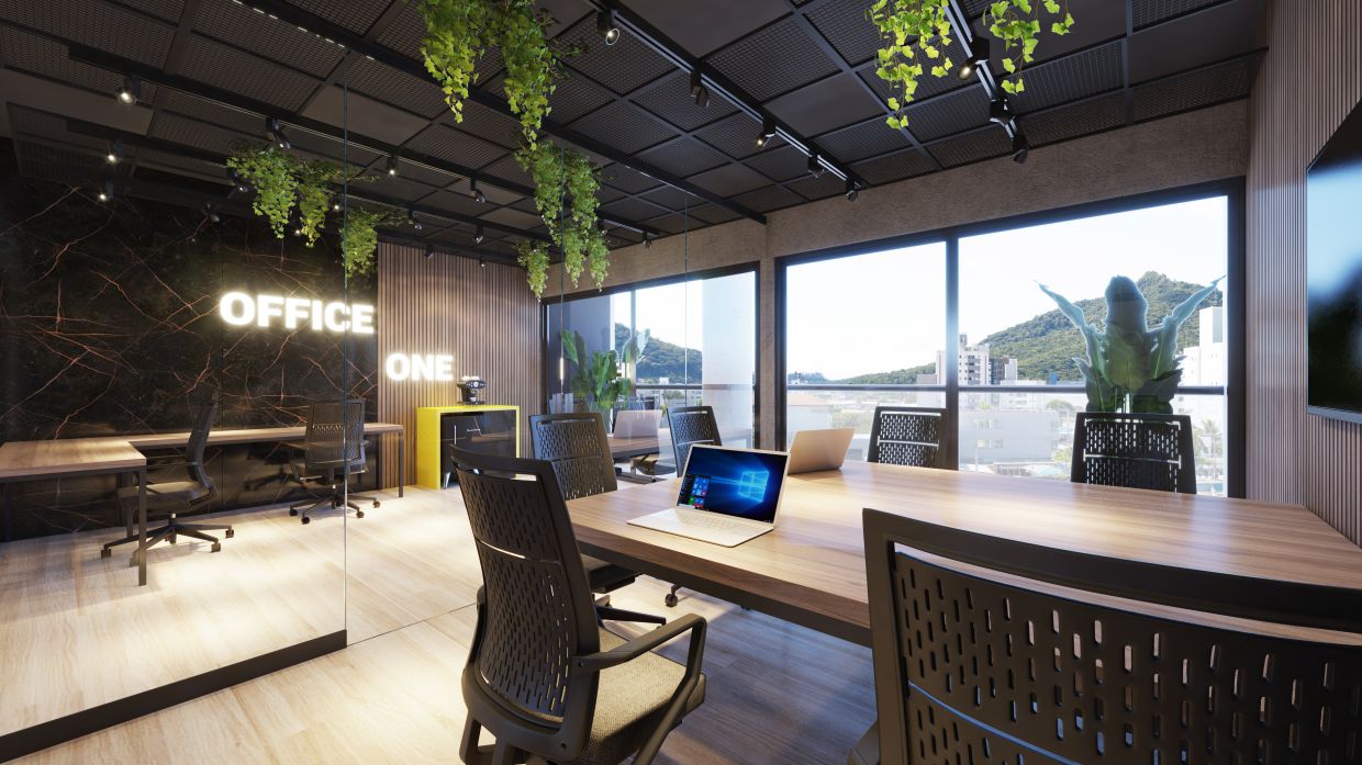 Coworking com Sala de Reuniões